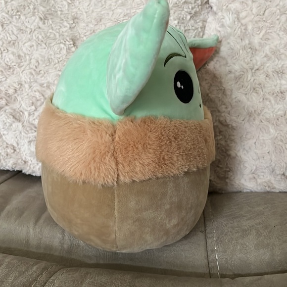 Squishmallows Grogu/Baby Yoda Mandalorian 10” NWT HTF Star Wars Collectible! - Picture 5 of 8